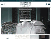 Tablet Screenshot of alexandre-turpault.com